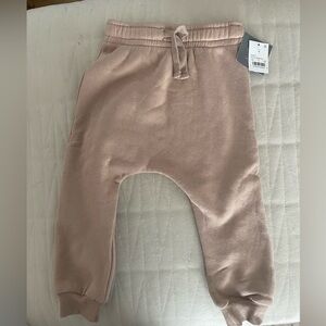 Grayson Mini Kids Cozy Beige Jogger Pants